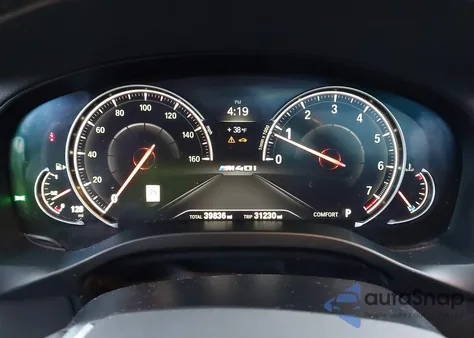 2019 BMW X4 M40I z USA, uszkodzony, nr VIN 5UXUJ5C53KLJ64183